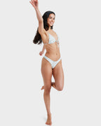 Womens Dream Floral Tiki Tri Bikini Top