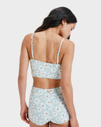 Womens Dream Floral Tank Bikini Top
