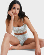 Womens Dream Floral Tank Bikini Top