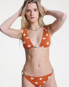 Womens Hazy Days Elongated Tri Bikini Top