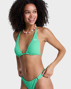 Womens Roxy Sunshine Elongated Tri Bikini Top