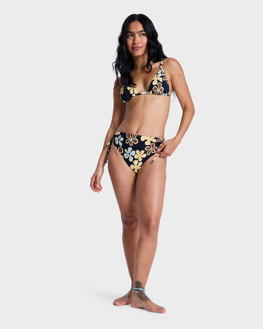 Womens Nostalgic Feels Tiki Tri Bikini Top