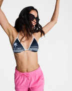 Womens The Retro Tiki Tri Bikini Top