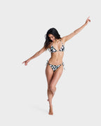 Womens Printed Essentials Tiki Tri Bikini Top