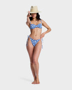 Womens Printed Essentials Uderwire Bralette Bikini Top