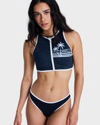 Womens The Retro Crop Bikini Top