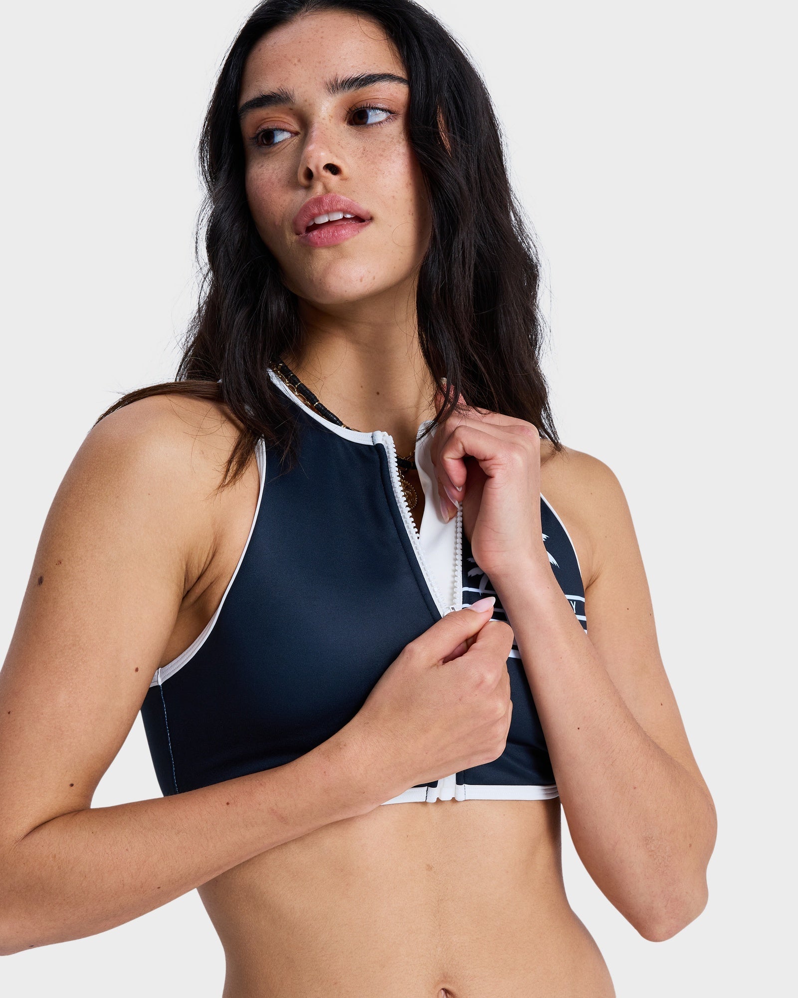 Womens The Retro Crop Bikini Top