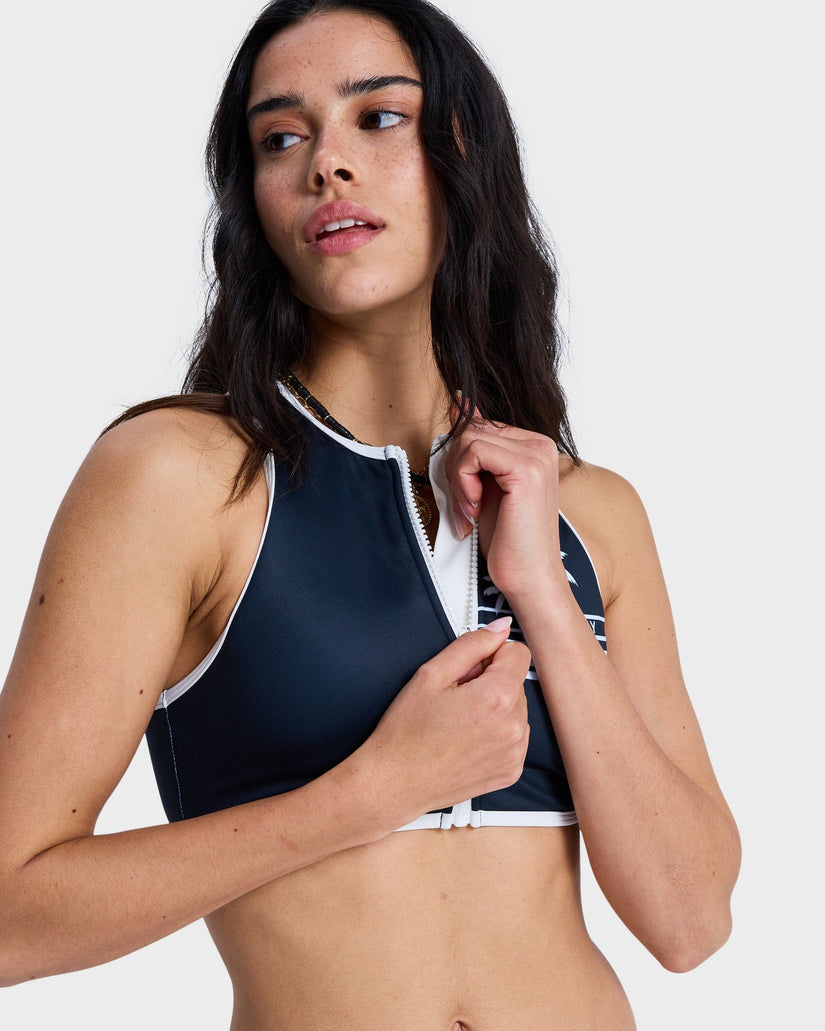 Womens The Retro Crop Bikini Top