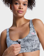Womens Pro Surf Athletic Tri Bikini Top