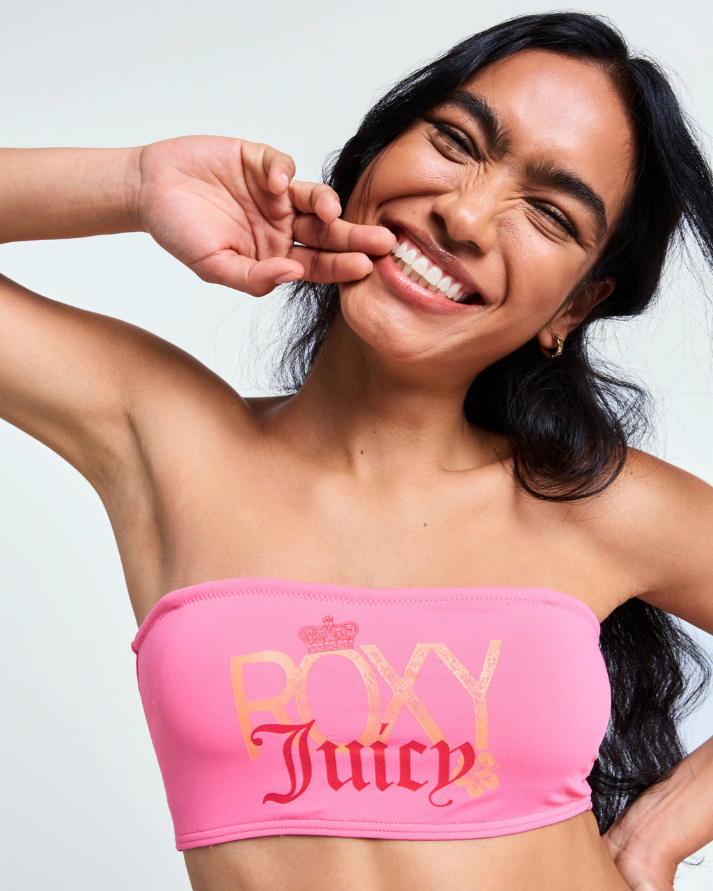 Roxy X Juicy Couture Bandeau Bikini Top