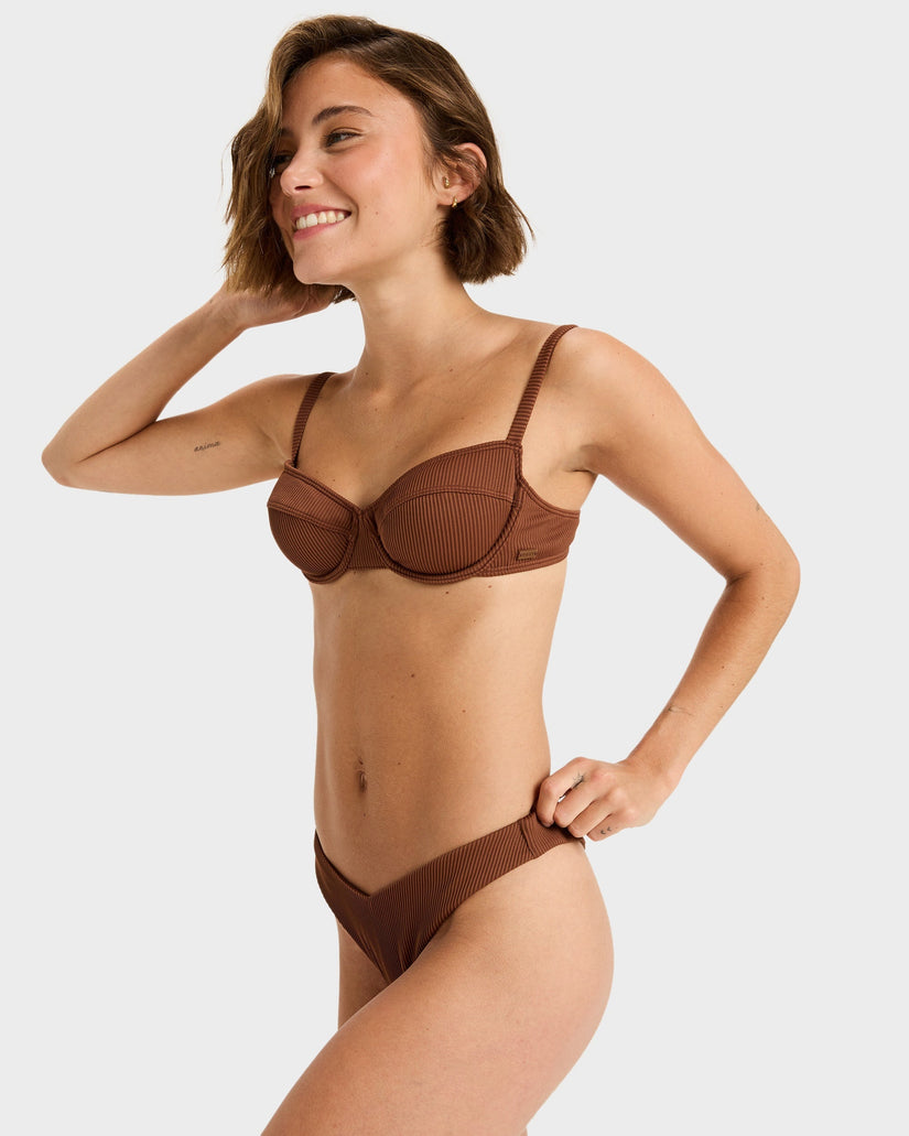 Womens Rib Roxy Love Bikini Bottom