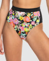 Womens Roxy Active High Waist Bikini Bottom