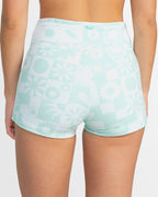 Womens Beach Bum Check Shorty Bikini Bottom