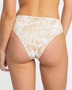 Womens Palm Palm Mid Waist Moderate Bikini Bottom