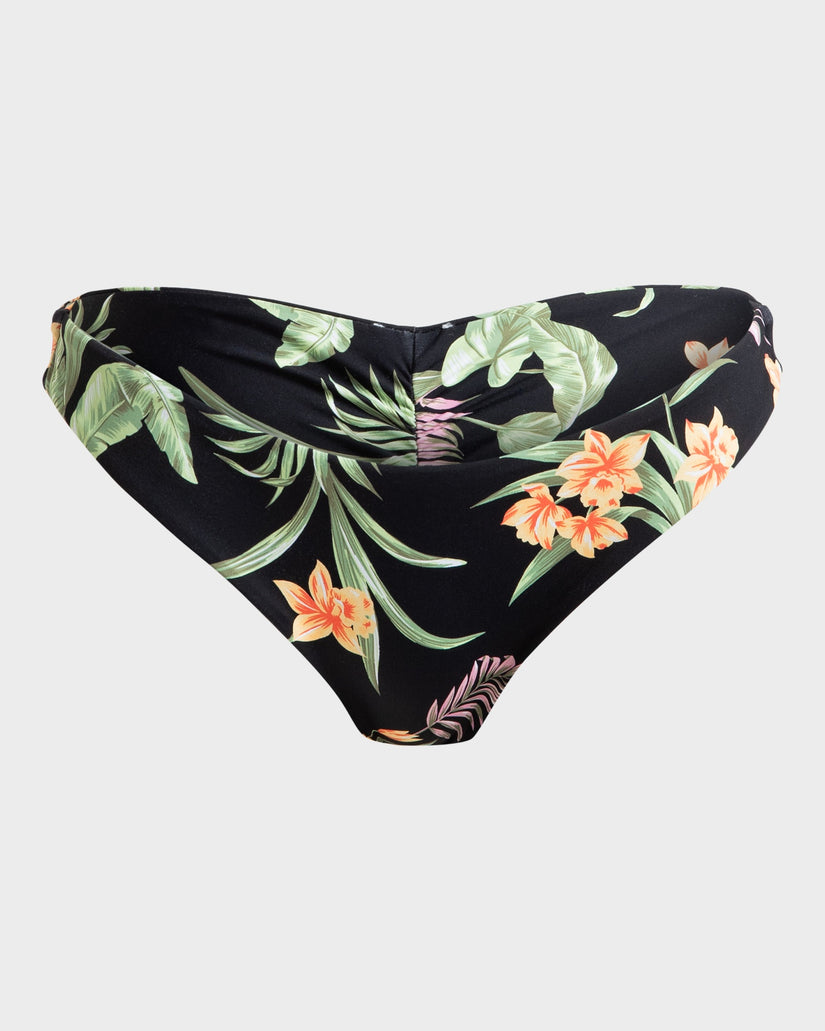Womens Printed Beach Classics Cheeky Bikini Bottom