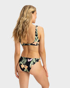 Womens Printed Beach Classics Moderate Bikini Bottom