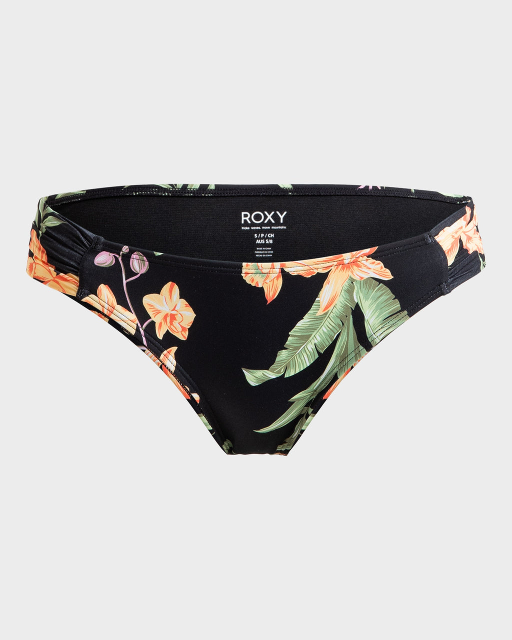 Womens Printed Beach Classics Moderate Bikini Bottom