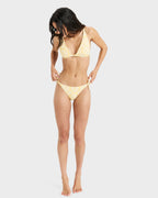 Womens Tropical Tile Cheeky Bikini Bottom