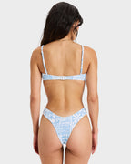 Womens Wave Cheeky Bikini Bottom