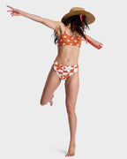 Womens Hazy Days Mid Waist Classic Bikini Bottom