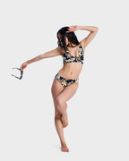 Womens Nostalgic Feel Hipster Bikini Bottom