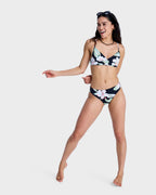 Womens Printed Essentials Hipster Bikini Bottom