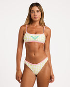 Womens The Swell Hi Leg Tanga Bikini Bottom