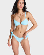 Womens Roxy Palm Dream Tie Side Cheeky Bikini Bottoms