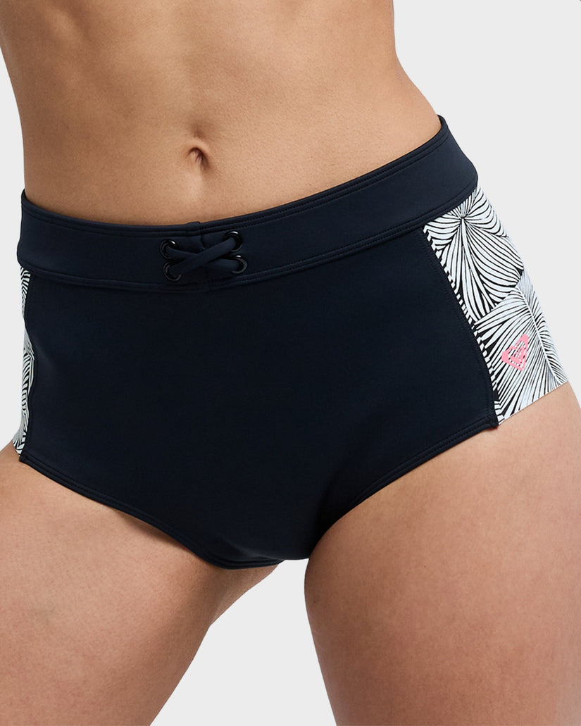 Womens Pro Surf Mid Waist Classic Bikini Bottom