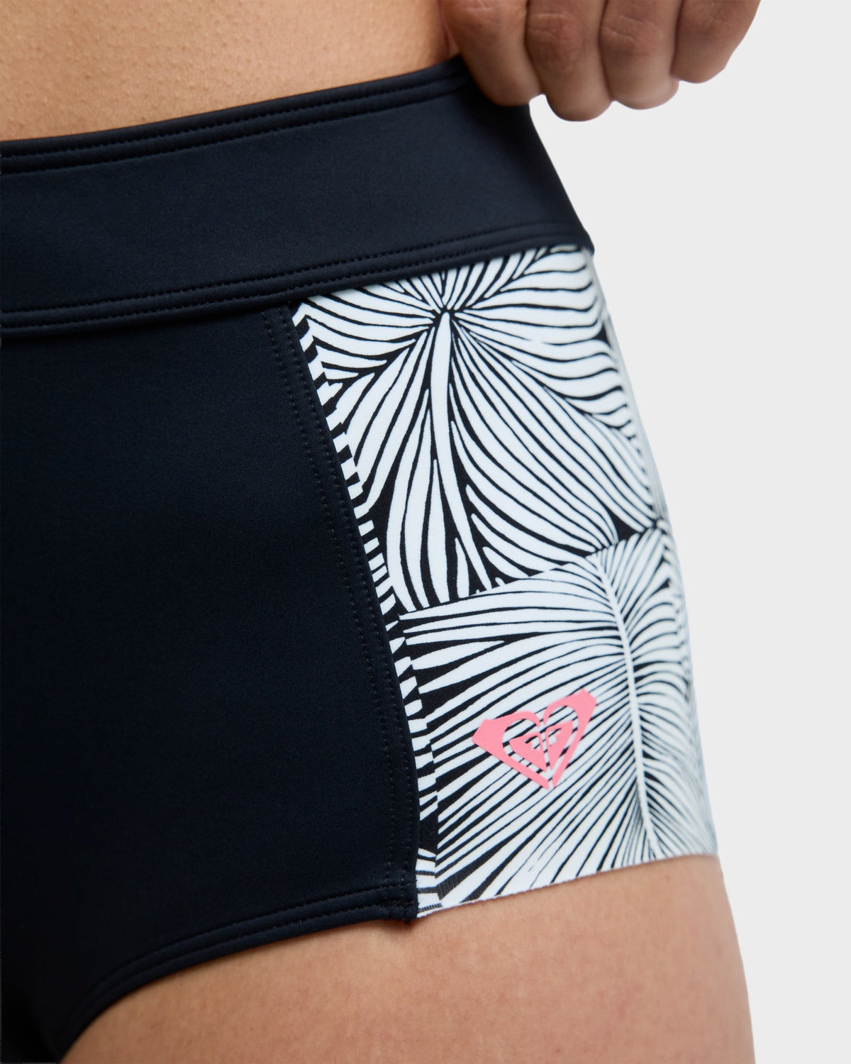 Womens Pro Surf Mid Waist Classic Bikini Bottom
