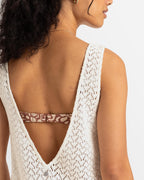 Womens Playa Mood Crochet Cover Up Long Dress