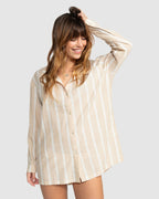 Womens New Blue Riptide Cover Up