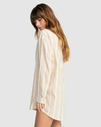 Womens New Blue Riptide Cover Up