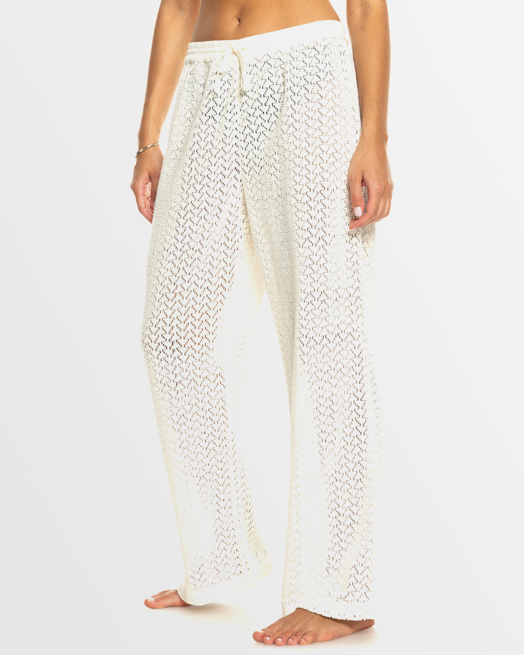 Womens Mood Moving Crochet Beachy Cover Up Pants
