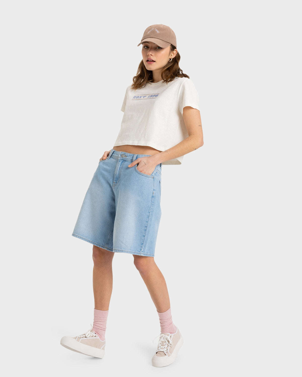 Womens Magic Swell Crop T-Shirt