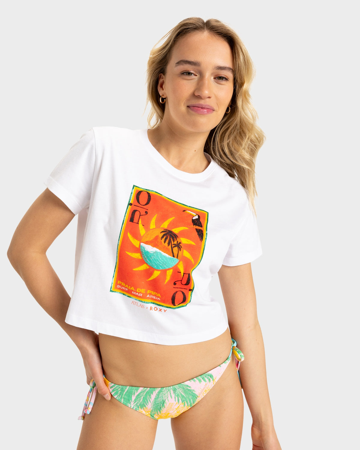 Womens Atlas Oceanregular Crop Top
