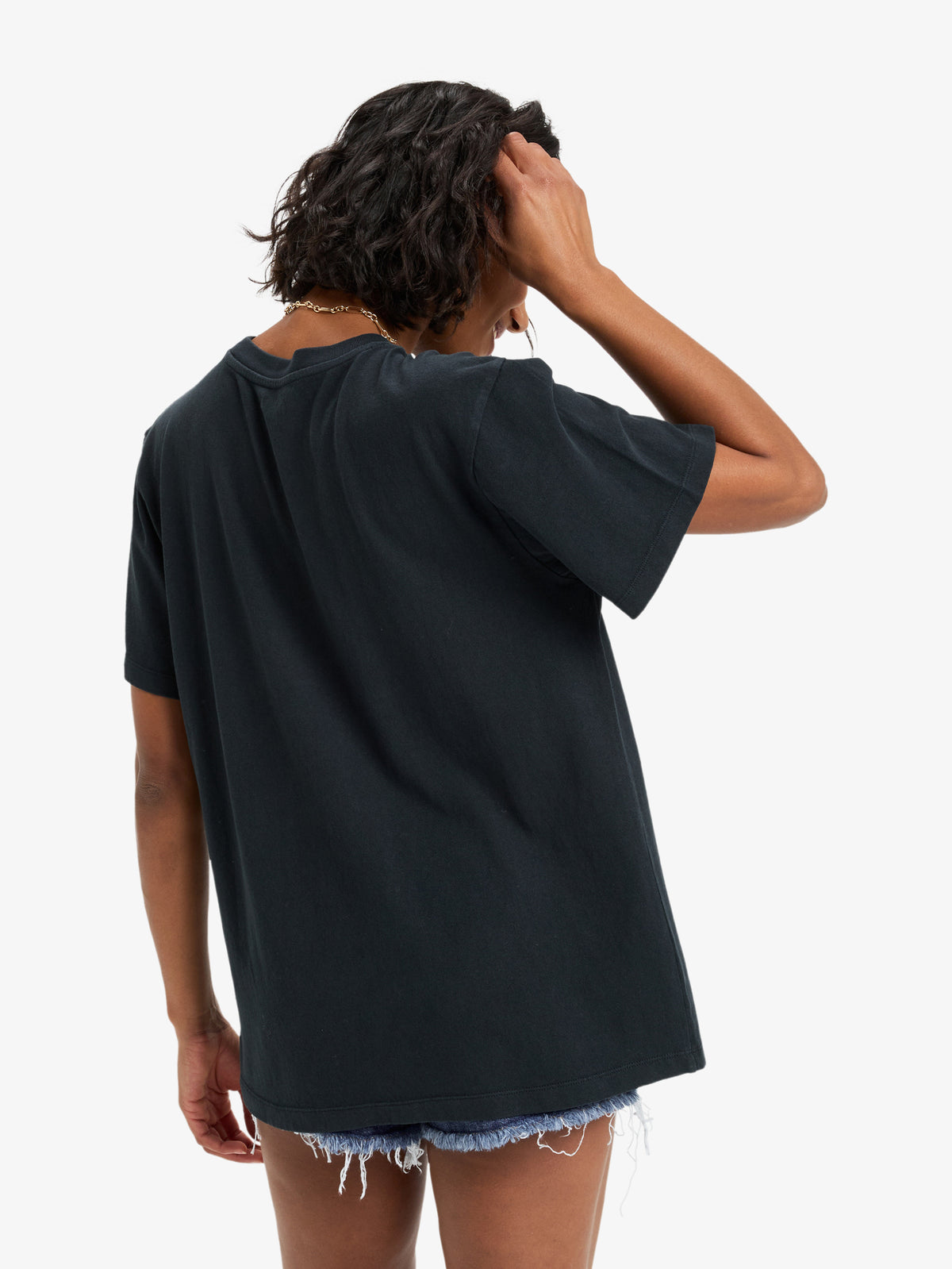 Womens Sunnyoversize Stone Wash T-Shirt