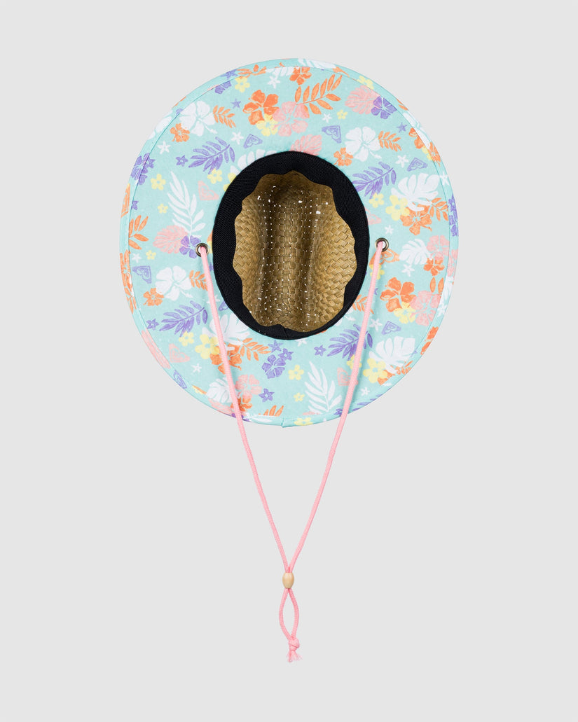 Girls 2-7 Pina To My Colada Straw Hat