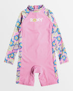 Girls 2-7 Flower Party UPF 50 Rash Vest