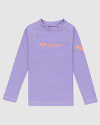 Girls 2-7 Roxy Heater TW Long Sleeve Rash Vest