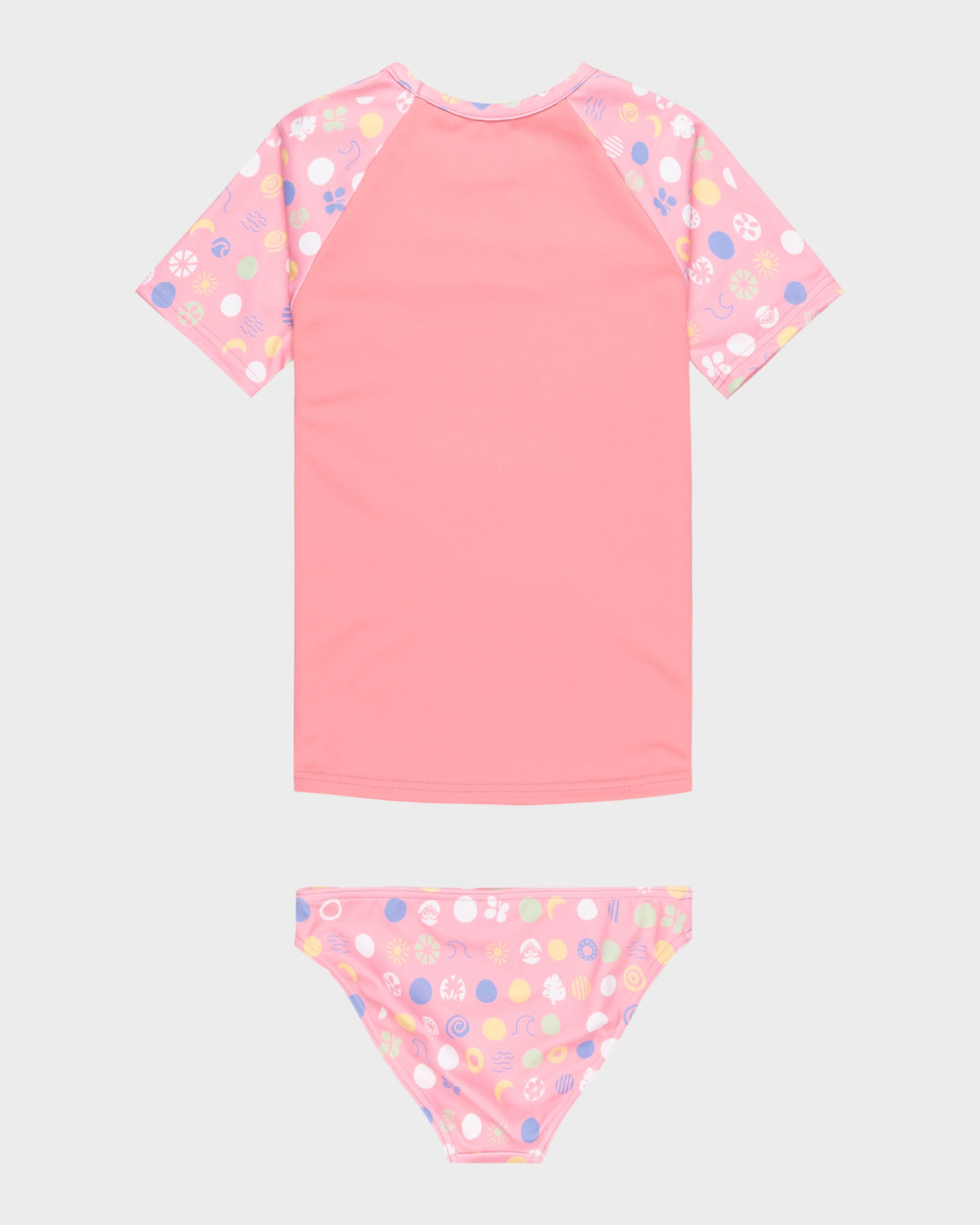 Girls 8-16 Roxy Dot Short Sleeve Lycra Rash Vest