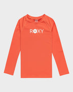Girls 2-7 Essential Long Sleeve Rash Vest