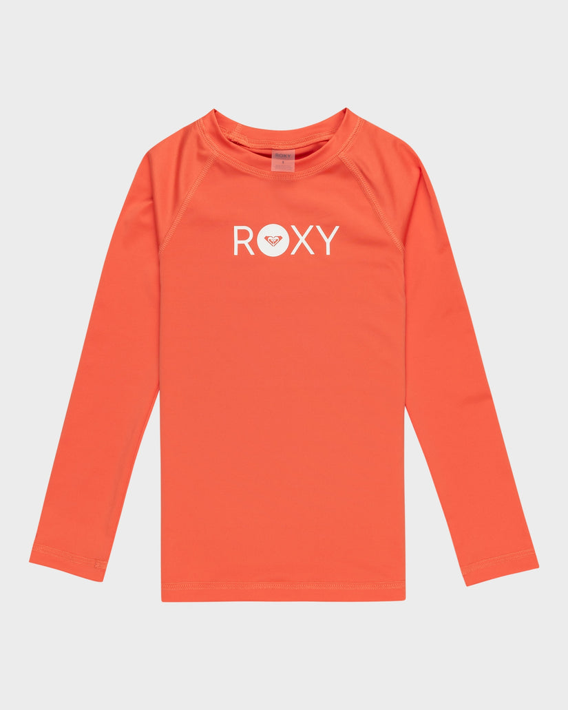 Girls 2-7 Essential Long Sleeve Rash Vest