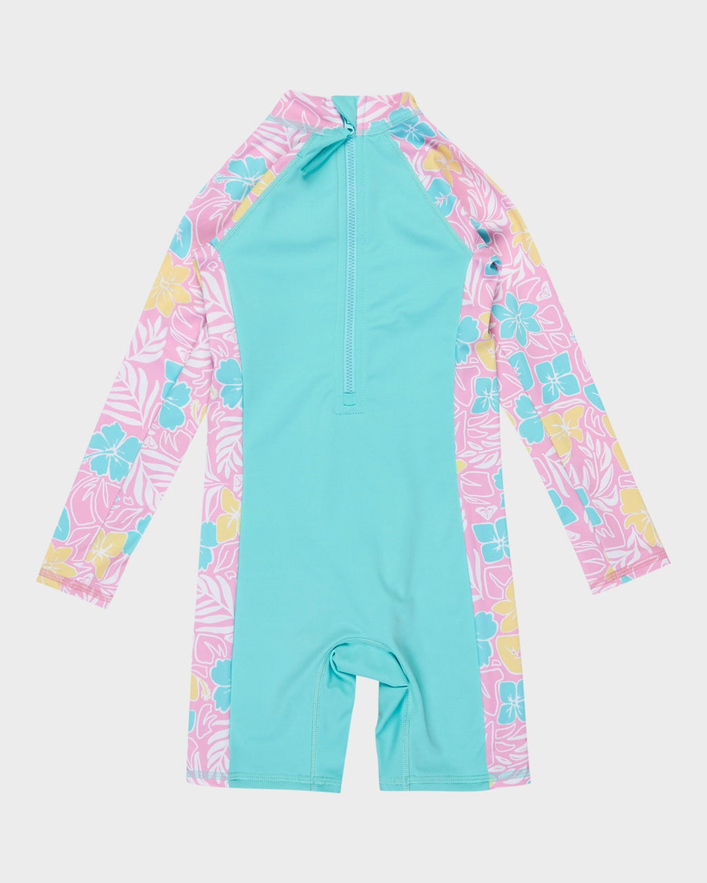 Girls 2-7 Tropical Square One Piece Rash Vest