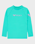 Girls 2-7 Heater Long Sleeve Rash Vest