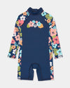 Girls 2-7 Morning Flowers Springsuit