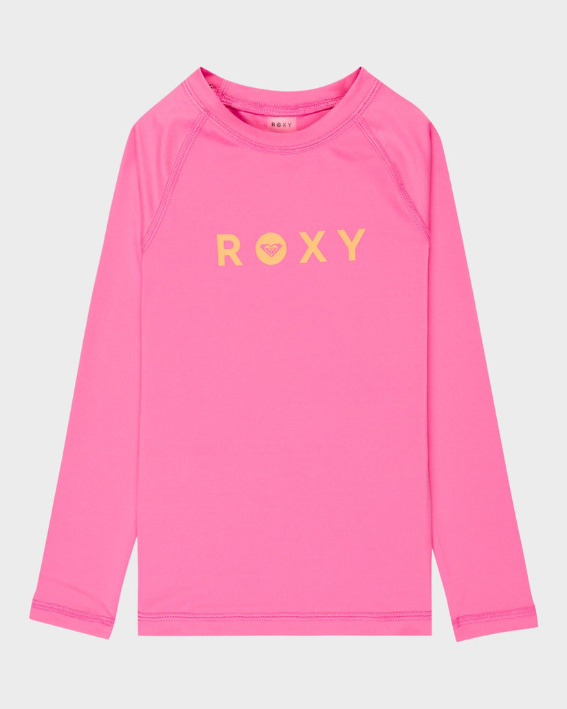 Girls 2-7 Essential Long Sleeve Rash Vest