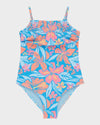 Girls 2-7 Hibiscus Hugs One Piece Swimsuit