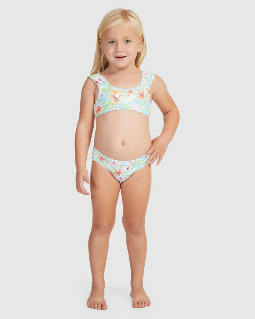 Girls 2-7 Hawaiian Spirit Bralette Set Bikini