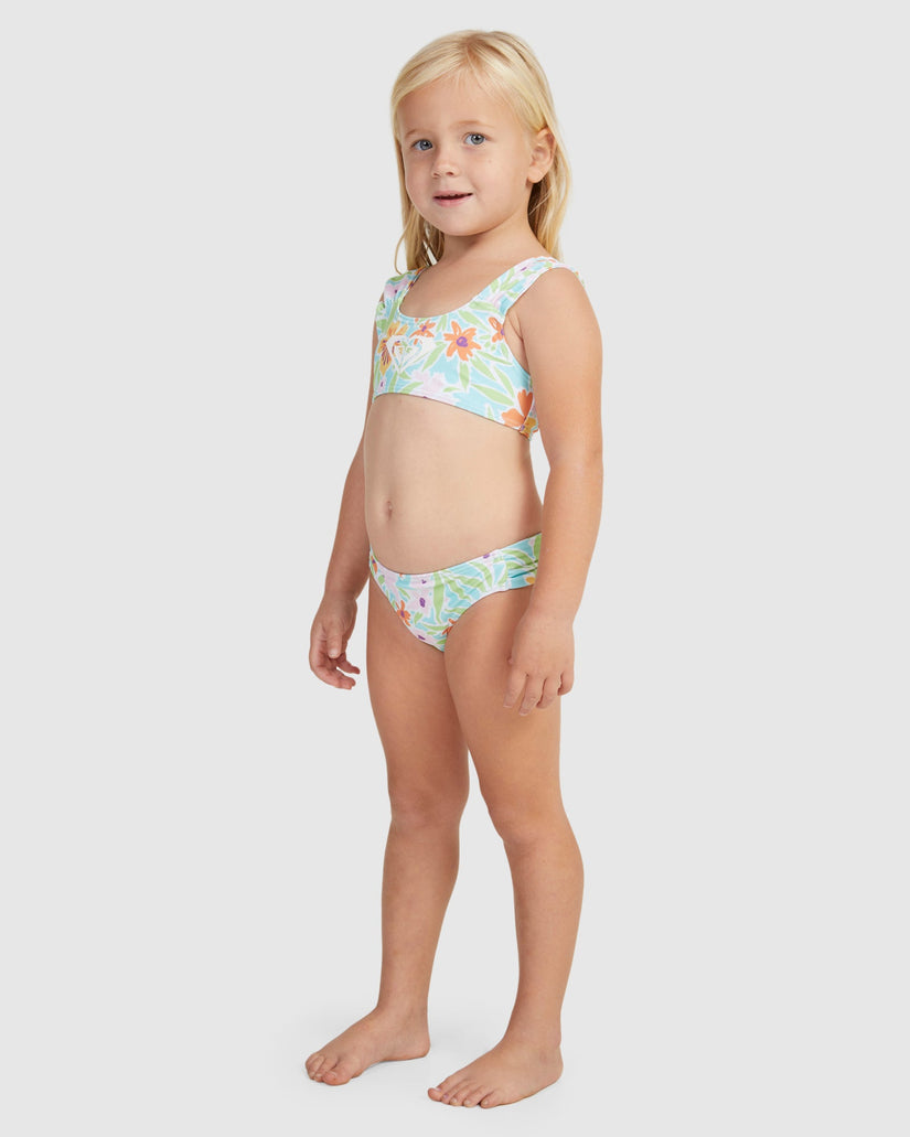 Girls 2-7 Hawaiian Spirit Bralette Set Bikini